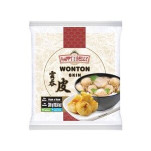 WONTON SKIN 9CM HAPPY BELLY 300GM (30)