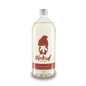 CARAMEL FLAVOURING NAKED SYRUPS 1L (6)