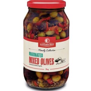 OLIVES MIXED MARINATED SANDHURST 10KG  (L16) (P48)