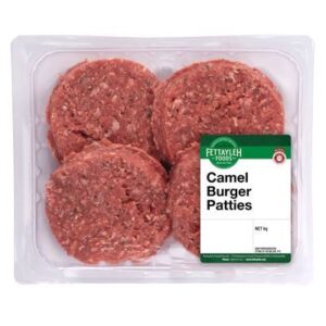 CAMEL BURGER PATTIES APPROX 150GM 10KG