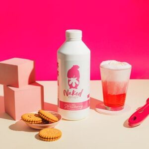 WILD STRAWBERRY SAUCE NAKED SYRUP 1LT (6)