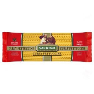PASTA SAN REMO CURLY FETTUCINE 12X500GM