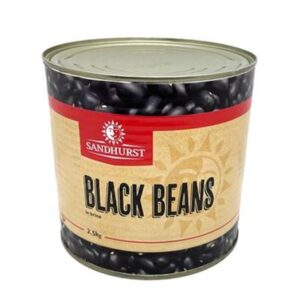 BEANS BLACK SANDHURST A9 (6) (L8) (P64)