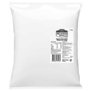 SWEET POTATO WEDGES #13216 CRINKLE CUT EDGELL 6x1.1KG