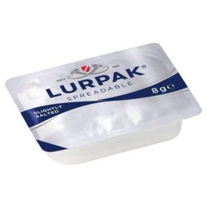 BUTTER MINIDISH LURPAK PORTIONS 100 X 8GM (6)