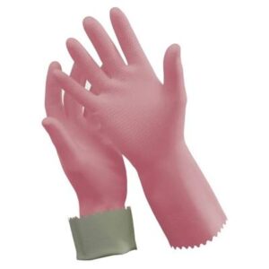 GLOVES RUBBER SILVERLINED SIZE 9-9.5X12 PAIRS (12) (L8)(P48)