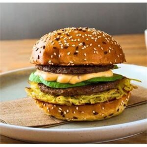 ANGEL BAY BEEF SAUSAGE BREAKFAST PATTIES 4KG (80X50GM)