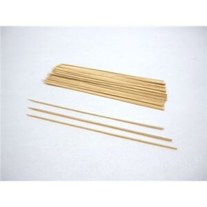 BAMBOO SKEWERS 15CM 500PK (20) (L12)(P48)