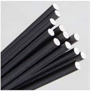 STRAWS JUMBO BLACK PAPER GREENMARK (2500)