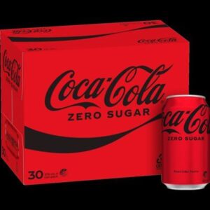 DRINK CAN COKE NO SUGAR COCA COLA 30X375ML