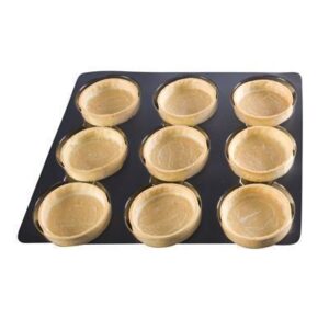 TART SHELLS MEDIUM ROUND G/FREE VEGAN (100PCSx51mm) LA ROSE NOIRE