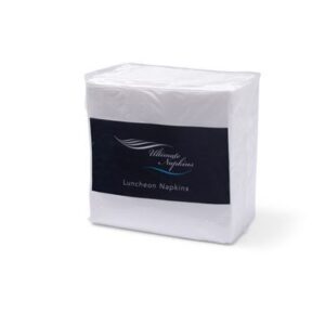 NAPKINS LUNCHEON QUARTER FOLD WHITE 2PLY 2000