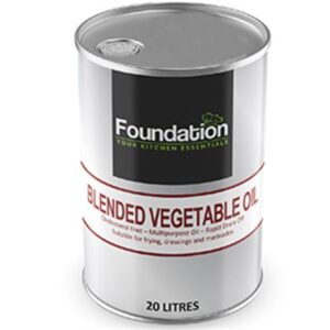 OIL VEGETABLE BLEND 20LTR FOUNDATION DRUM