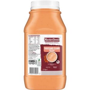 DRESSING THOUSAND ISLAND MASTERFOODS 2.5KG (6)