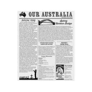 GREASE PROOF NEWSPAPER 200SH 200X300MM SUPERIOR (20) (L8)(P64)