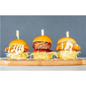 BREAD SLIDER MILK BUN #14924 150X35GM B/MAISON (L6)(P24)