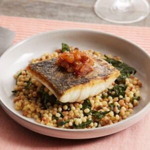 BARRAMUNDI CENTRE PORTIONS SKIN ON 180-200 5KG NAKED BEACH (I)