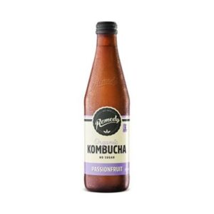 REMEDY GLASS KOMBUCHA PASSIONFRUIT 12X330ML