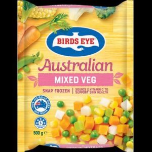 VEGETABLE MIXED FROZEN BIRDS EYE 12X500GM  67299