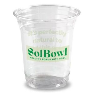SOL BOWL -CUP CLEAR MEDIUM PET 16OZ