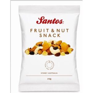 NUT & FRUIT MIX 25G SANTOS