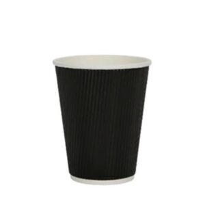 CUP PAPER 16OZ (473ML) TRIPLE WALL BLACK  25 PC (20 SL)