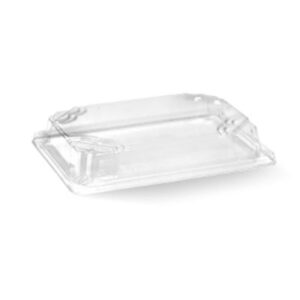 SOL BOWL LID CLEAR PET FOR TAKEAWAY OCTA BASE TO SUIT 500ML-750ML (400)