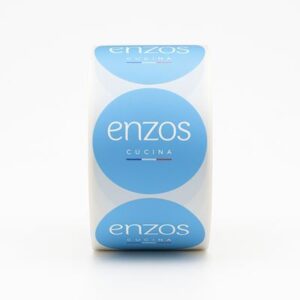 ENZOS PIZZA BOX STICKER ROUND
