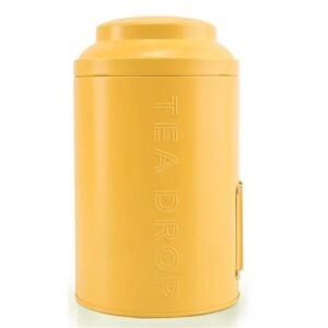 TEA TIN EMPTY - RADIANT YELLOW - TEA DROP (20)