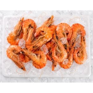 PRAWN 16/20 WHOLE COOKED BLACK TIGER GOLD COAST 3KG