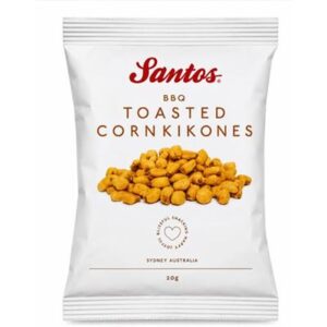 BBQ TOASTED CORN KIKONES 20G SANTOS