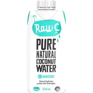 COCONUT WATER RAW C STRAIGHT UP 330ML (12)