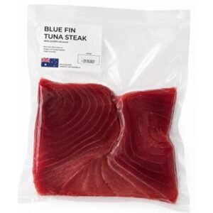 BLUE FIN TUNA STEAK 500G PACK LOCAL EA