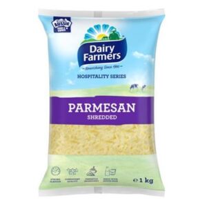 CHEESE SHREDDED PARMESAN DAIRY FARMERS 1KG (6)  (L12)(P60)