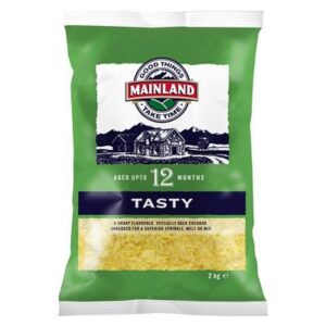 CHEESE SHREDDED TASTY MAINLAND 2KG (6)