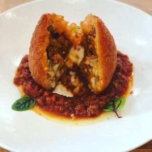 ARANCINI  RATATOUILLE (MIXED VEGETABLE) 100x80GM COTTI E MANGIATI