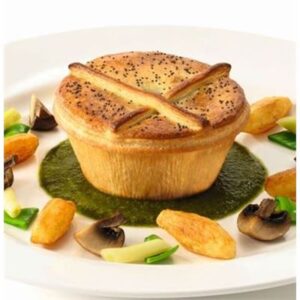 SAVOURY PIE SHELL & TOP READY BAKE 125MMX60
