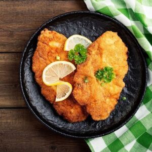 CHICKEN THIGH SOUTHERN STYLE SCHNITZEL FLASH FRIED (125-1350G) 5KG