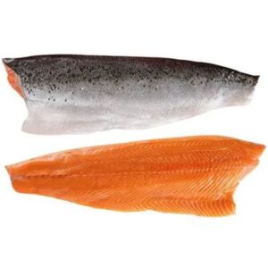 SALMON FILLET B GRADE SKIN ON 10KG R/W CTN (A)