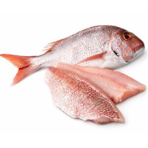 SNAPPER FRESH WHOLE LARGE 2KG+(FILLETED S/ON) BONES BACK