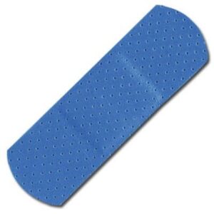 BANDAIDS BLUE DETECTABLE 100