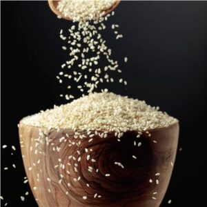 SESAME SEEDS WHITE GALAXY 1KG (12)
