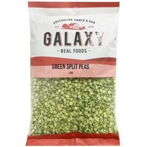 GREEN SPLIT PEAS GALAXY 1KG (12)