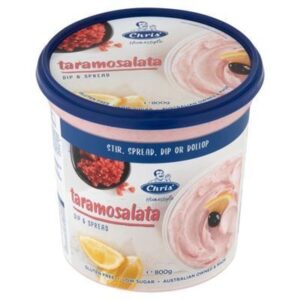 DIP TARAMOSALATA CAVIAR CHRIS' DIPS 800GM (6)