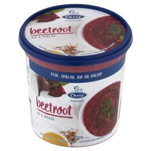 DIP BEETROOT CHRIS' DIPS 800GM (6)