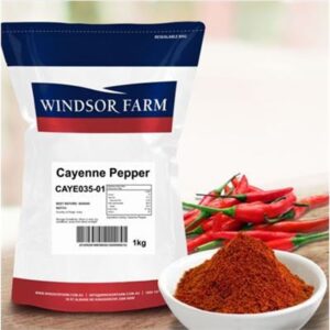 CAYENNE PEPPER 1KG WINDSOR FARM (10)