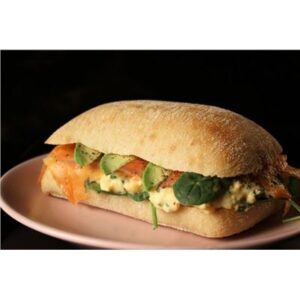 BREAD CIABATTA SANDWICH ROLL 60PCx100GM LAURENT #BCS6420