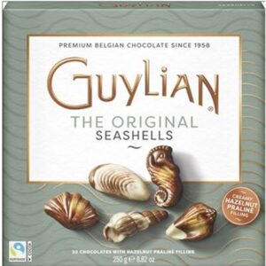 CHOCOLATE GUYLIAN SEASHELL 250G X 6