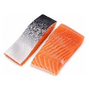 ATL SALMON PORTIONS FRESH SKIN ON 150G (A)