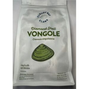 NZ VONGOLE LITTLENECK CLAMS 1KG